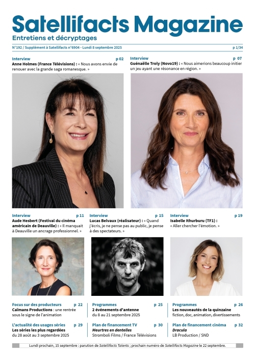 Satellifacts Magazine 192 - Lundi 8 septembre 2025 COUV