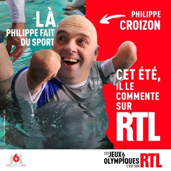 Philippe Croizon RTL JO de Paris - photo 
