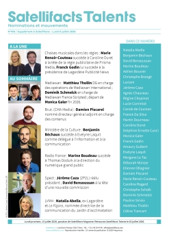 Couverture de Satellifacts Talents 190, daté du lundi 6 juillet 2026